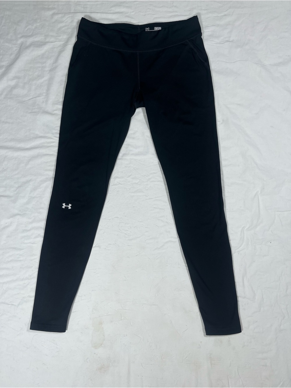 Under Armour Black Performance Cold Gear Leggings Women’s Size Medium